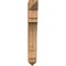 Ekena Millwork Merced Arts & Crafts Rough Sawn Bracket, Western Red Cedar, 4"W x 18"D x 30"H BKT04X18X30MRC03RWR - alternate 2